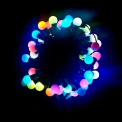 19.5 Ft. 50-Light LED Multicolor Electric Powered String Lights (Lot Of 2) 6 19.5 Ft. 50-Light LED Multicolor Electric Powered String Lights (Lot Of 2) -Northlight Shop aleko christmas novelty lights 2el50ledbrgb hd 4f 1000
