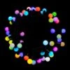 19.5 Ft. 50-Light LED Multicolor Electric Powered String Lights (Lot Of 2)
