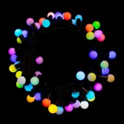 19.5 Ft. 50-Light LED Multicolor Electric Powered String Lights (Lot Of 2)