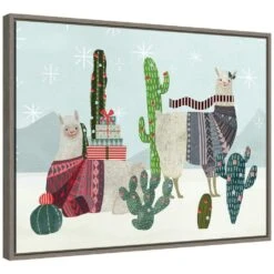 23 .5 In. W X 18 In. H Holiday Llama Collection A Christmas Holiday Framed Canvas Box Wall Art 10 23 .5 In. W X 18 In. H Holiday Llama Collection A Christmas Holiday Framed Canvas Box Wall Art -Northlight Shop amanti art christmas wall decorations 38865453603 c3 1000