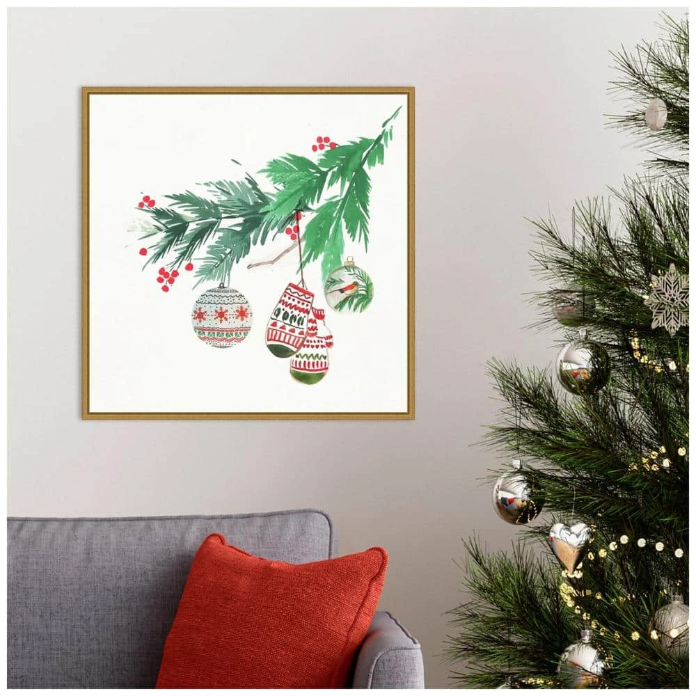 22 In. Christmas Morning Christmas Holiday Framed Canvas Box Wall Art 8 22 In. Christmas Morning Christmas Holiday Framed Canvas Box Wall Art - Image 8