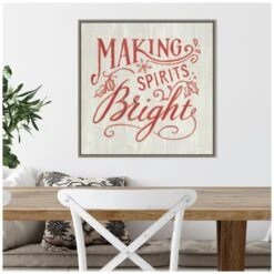22 In. White And Bright Christmas Holiday Framed Canvas Box Wall Art 13 22 In. White And Bright Christmas Holiday Framed Canvas Box Wall Art -Northlight Shop amanti art christmas wall decorations 38865456327 44 1000