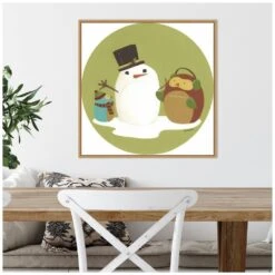 22 In. Canvas Happy Holidays I Snowman Christmas Holiday Framed Box Wall Art 13 22 In. Canvas Happy Holidays I Snowman Christmas Holiday Framed Box Wall Art -Northlight Shop amanti art christmas wall decorations 38865456340 44 1000