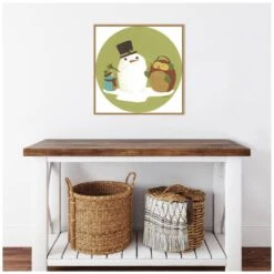 22 In. Canvas Happy Holidays I Snowman Christmas Holiday Framed Box Wall Art 14 22 In. Canvas Happy Holidays I Snowman Christmas Holiday Framed Box Wall Art -Northlight Shop amanti art christmas wall decorations 38865456340 fa 1000