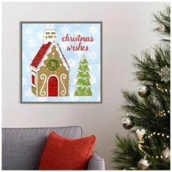 22 In. Sweet Christmas Collection A Christmas Holiday Framed Canvas Box Wall Art 15 22 In. Sweet Christmas Collection A Christmas Holiday Framed Canvas Box Wall Art -Northlight Shop amanti art christmas wall decorations 38865456359 31 1000