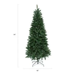 7 Ft. Pre-Lit Douglas Fir Christmas Tree With 300 Individual Lights And Stand -Northlight Shop astella pre lit christmas trees ct200 1f 1000