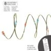 60-Light 8-Function Fairy Light Rainbow Multi, Copper Wire