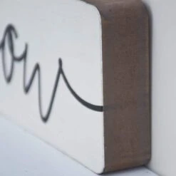 4.375 In. White Wood Let It Snow Christmas Tabletop Decor -Northlight Shop christmas centerpieces sg2205 44 1000