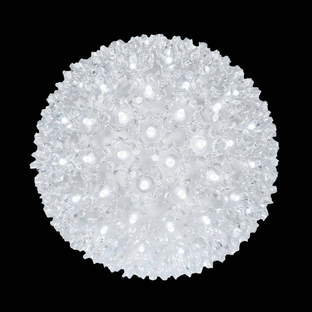 6 In. 70-Light LED Cool White Twinkle Starlight Sphere 1 6 In. 70-Light LED Cool White Twinkle Starlight Sphere