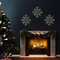 2.5 Ft. 100-Light LED Warm White Snowflake Novelty Light -Northlight Shop christmas novelty lights ffchled030 str0 wt 31 1000