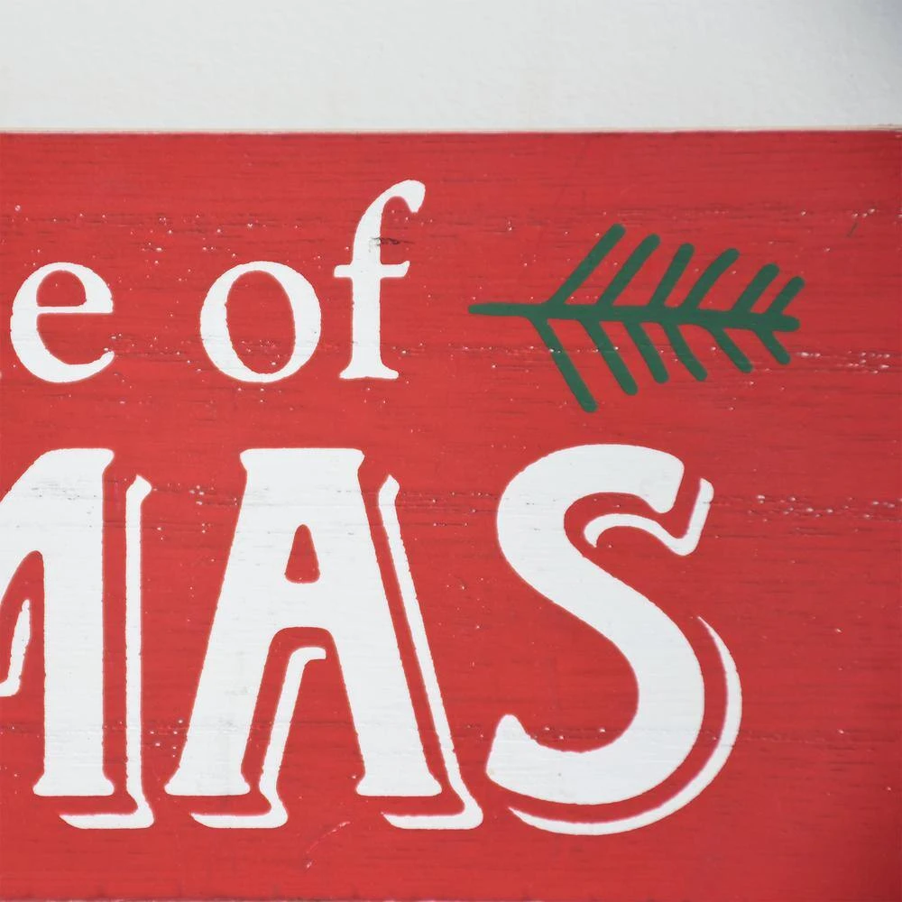 3.25 In. Wood Christmas Believe In The Miracle Of Christmas Wall Plaque 6 3.25 In. Wood Christmas Believe In The Miracle Of Christmas Wall Plaque - Image 6