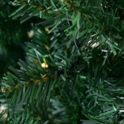 7.5 Ft. Pre-Lit Hinged PVC Artificial Christmas Tree With 400-LED Lights And Stand -Northlight Shop costway pre lit christmas trees ms2j 0639 76 1000