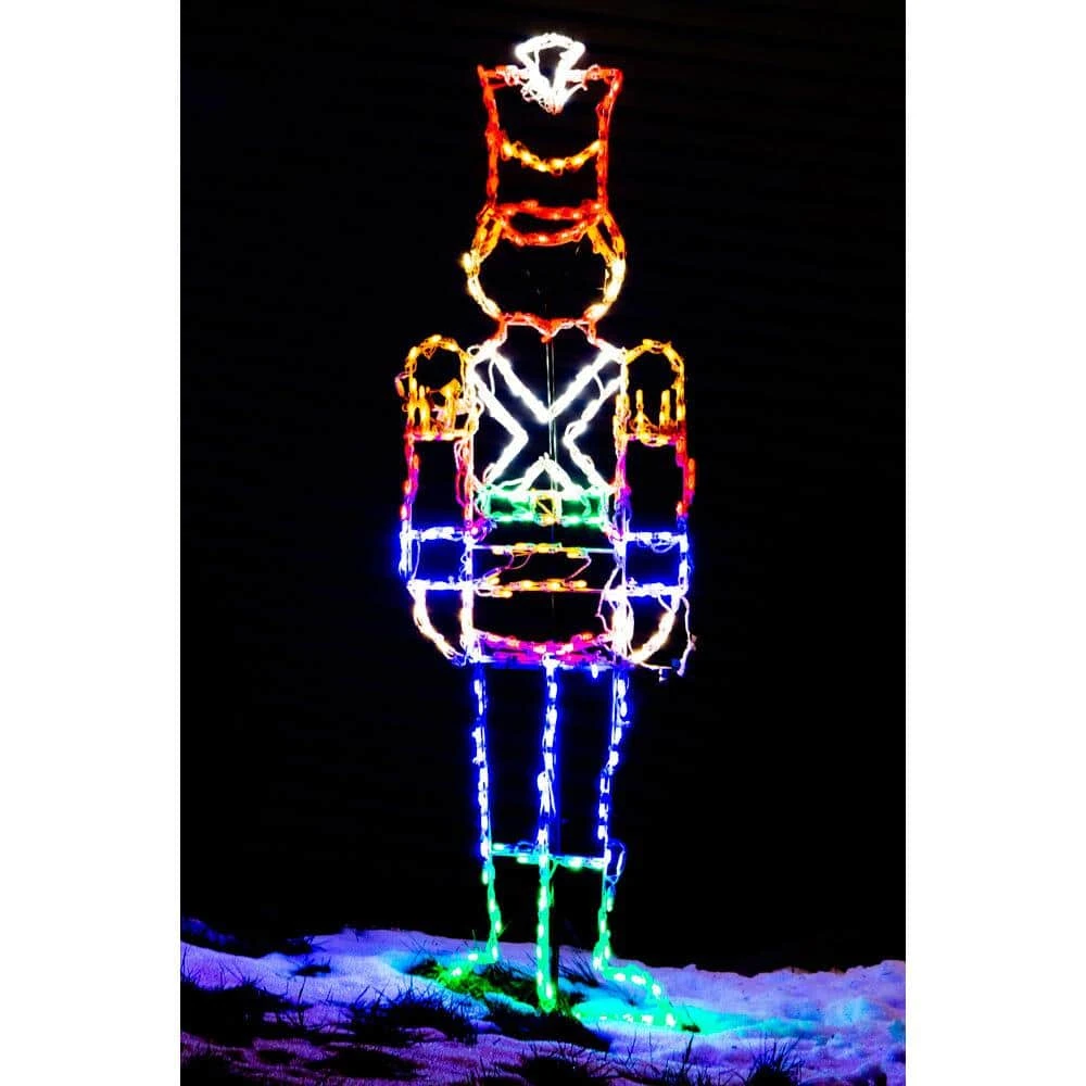 6 Ft. 272-Light Multi-Color Toy Soldier Novelty Light 6 6 Ft. 272-Light Multi-Color Toy Soldier Novelty Light - Image 6