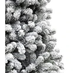 6.5-ft. Snow Flocked Alaskan Pine Artificial Christmas Tree, No Lights 16 6.5-ft. Snow Flocked Alaskan Pine Artificial Christmas Tree, No Lights -Northlight Shop fraser hill farm unlit christmas trees ffaf065 0sn c3 1000