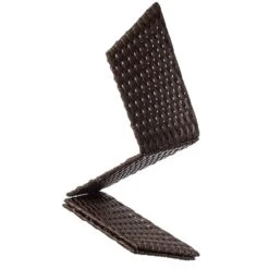 Brown Plastic, Rattan Foldable Christmas Tree Skirt Collar Basket, Ring Base Stand Cover -Northlight Shop gardenised christmas tree skirts qi004155 br d4 1000