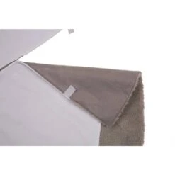 48 In. D White Fleece Christmas Tree Skirt 8 48 In. D White Fleece Christmas Tree Skirt -Northlight Shop glitzhome christmas tree skirts 2004700063 1f 1000