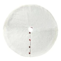 60 In. D Oversized Red And Black Plaid Reversible Sherpa/Flannel Christmas Tree Skirt 17 60 In. D Oversized Red And Black Plaid Reversible Sherpa/Flannel Christmas Tree Skirt -Northlight Shop glitzhome christmas tree skirts 2020100012 76 1000