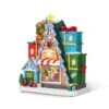 10.75 In. Lighted Toy Market Resin Christmas Village With Movement And Music