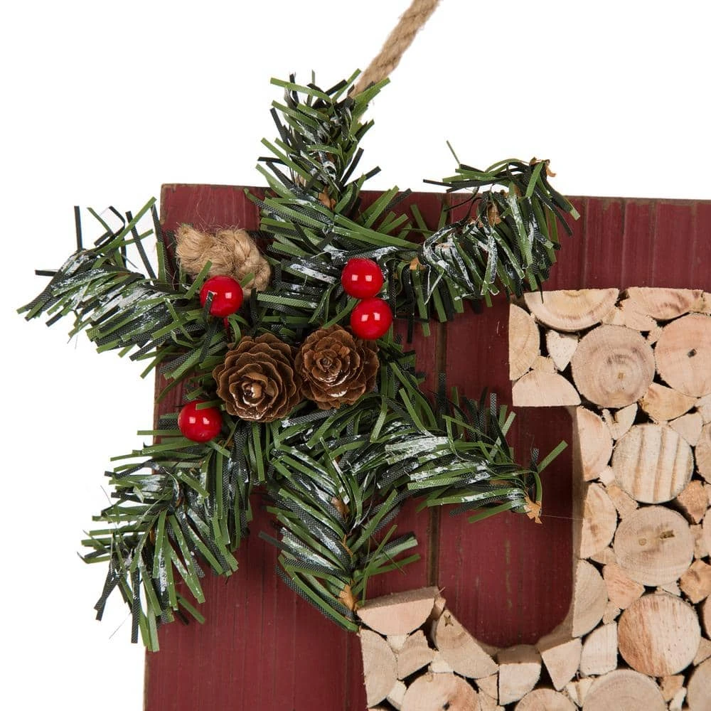 16 In. Wooden NOEL Wall Sign 3 16 In. Wooden NOEL Wall Sign - Image 3
