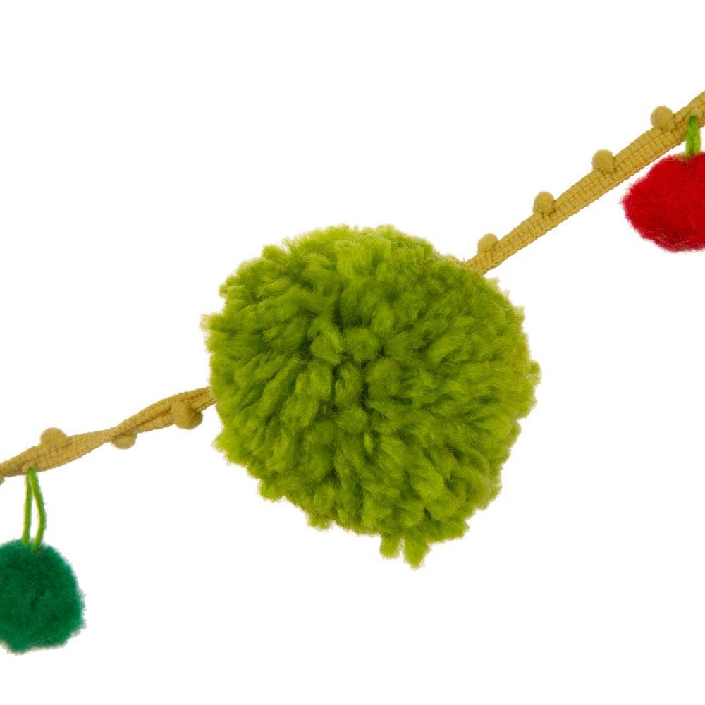 96 In. H Multi-Color Pompom Garland (2-Pack) 4 96 In. H Multi-Color Pompom Garland (2-Pack) - Image 4