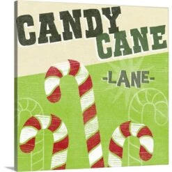 24 In. X 24 In. Let's Get Jolly V By June Erica Vess Canvas Wall Art