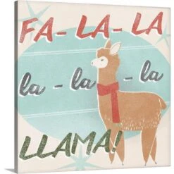 24 In. X 24 In. Retro Christmas IV By June Erica Vess Canvas Wall Art