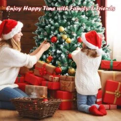 6 Ft. Snow Flocked Artificial Christmas Tree Hinged Xmas Tree With Pine Cones -Northlight Shop gymax unlit christmas trees gym08407 4f 1000