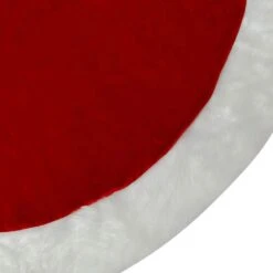 54 In. Burgundy Velvet Fabric Christmas Tree Skirt -Northlight Shop haute decor christmas tree skirts dcts0001 4f 1000