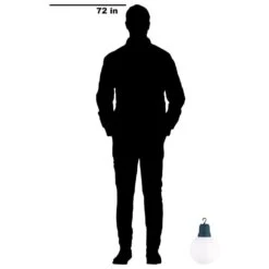 Home Accents Holiday 13 In. 2-Light LED White Light-Up Christmas Ornament -Northlight Shop home accents holiday christmas novelty lights 8211 13682 76 1000