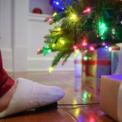 Home Accents Holiday 7.5 Ft Dunhill Fir LED Pre-Lit Artificial Christmas Tree With 750 Color Changing Lights With 9 Functions -Northlight Shop home accents holiday pre lit christmas trees duh3 300d 75 1d 1000