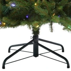 Home Accents Holiday 7.5 Ft Dunhill Fir LED Pre-Lit Artificial Christmas Tree With 750 Color Changing Lights With 9 Functions -Northlight Shop home accents holiday pre lit christmas trees duh3 300d 75 4f 1000