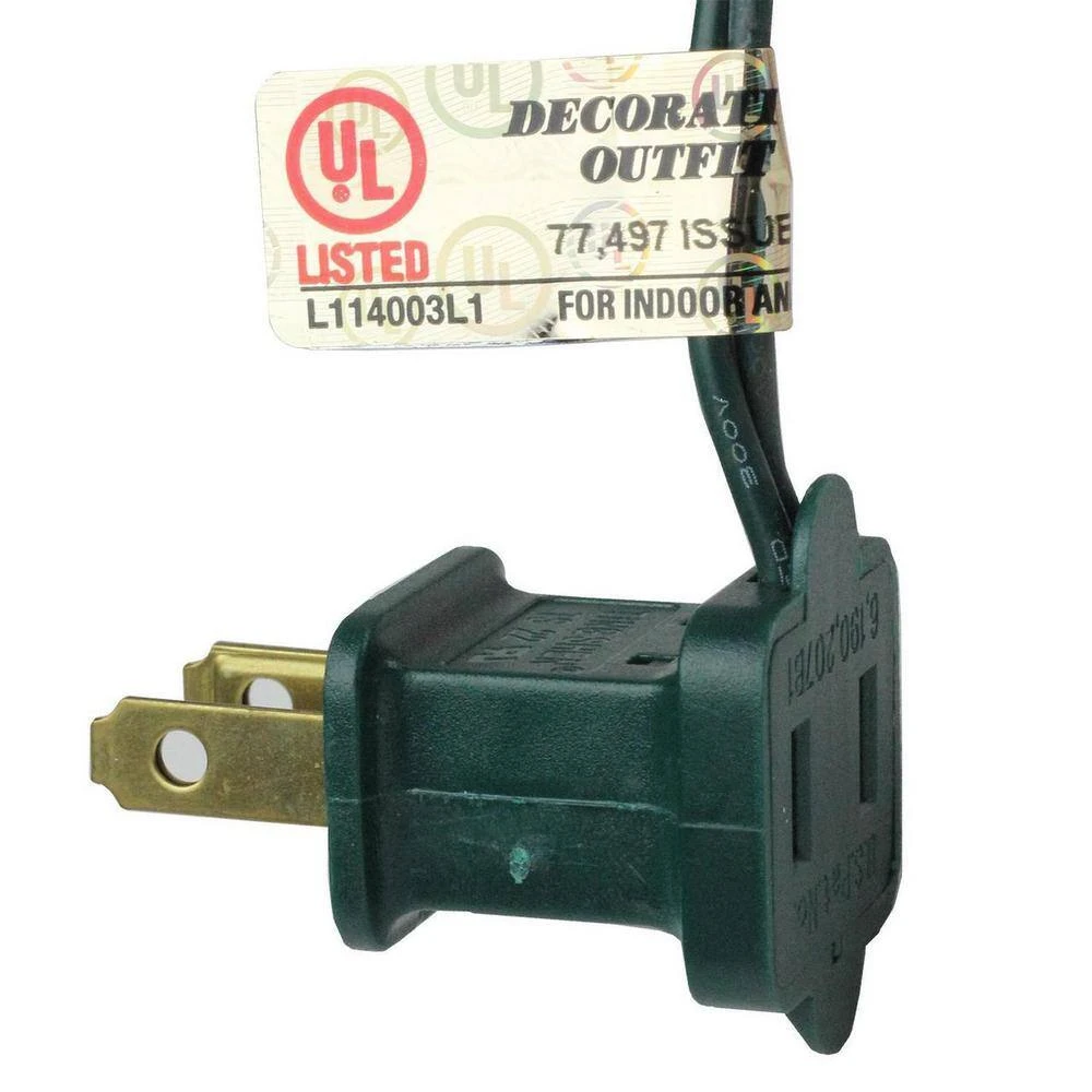 223-Light LED Cool White 8-Function Twinkle 1-2 Glow Lights With 17 Ft. Green Wire 3 223-Light LED Cool White 8-Function Twinkle 1-2 Glow Lights With 17 Ft. Green Wire - Image 3