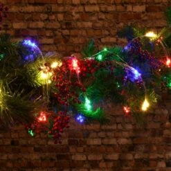 100-Light LED Battery Operated Multi-Color Multi-Strand Fairy String Lights (Set Of 2) -Northlight Shop lumabase christmas novelty lights 58802 1f 1000