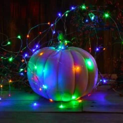 100-Light LED Battery Operated Multi-Color Multi-Strand Fairy String Lights (Set Of 2) -Northlight Shop lumabase christmas novelty lights 58802 44 1000