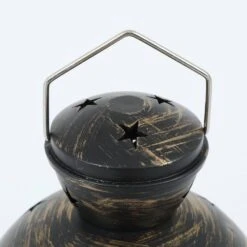 10-Light Red, Green And Blue Round LED Lantern With String Light -Northlight Shop luxenhome christmas novelty lights whdl375 44 1000