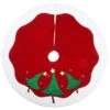 52 " General Store Collection Red And White Christmas Tree Skirt