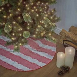 48 In. HGTV Home Collection Ric Rac Border Tree Skirt 7 48 In. HGTV Home Collection Ric Rac Border Tree Skirt -Northlight Shop national tree company christmas tree skirts hgtse96 10322ts 31 1000