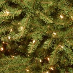 7 Ft. Dunhill Fir Artificial Christmas Tree With Clear Lights 6 7 Ft. Dunhill Fir Artificial Christmas Tree With Clear Lights -Northlight Shop national tree company pre lit christmas trees duh 70lo 4f 1000