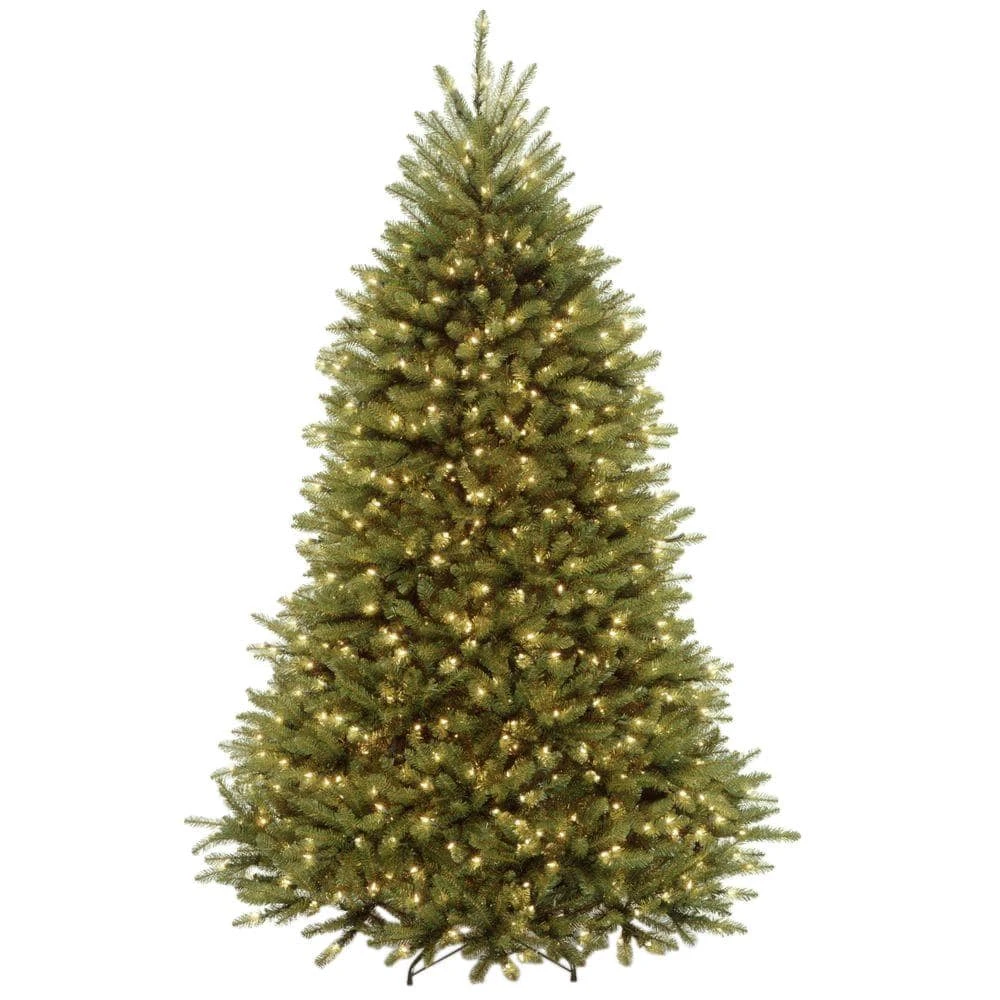7 Ft. Dunhill Fir Artificial Christmas Tree With Clear Lights 1 7 Ft. Dunhill Fir Artificial Christmas Tree With Clear Lights