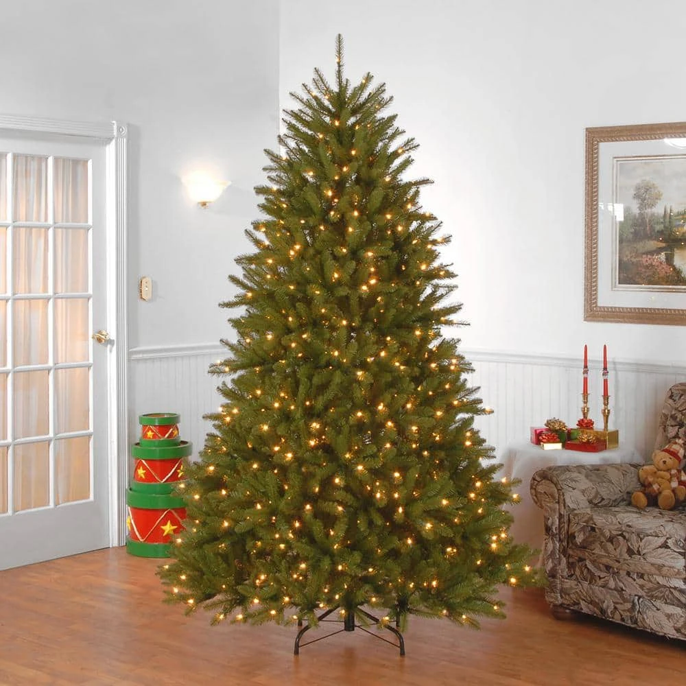 7 Ft. Dunhill Fir Artificial Christmas Tree With Clear Lights 2 7 Ft. Dunhill Fir Artificial Christmas Tree With Clear Lights - Image 2
