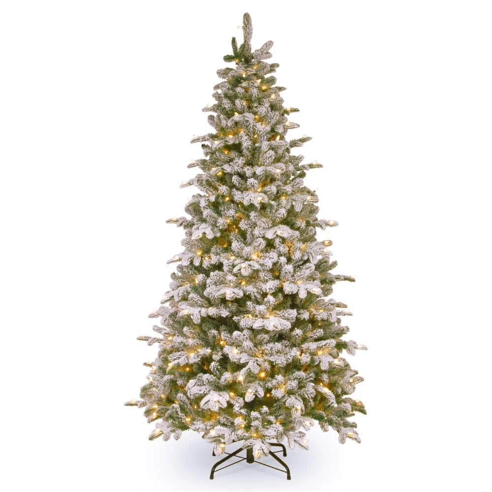6-1/2 Ft. Feel Real Everest Fir Medium Hinged Tree With 350 Clear Lights 1 6-1/2 Ft. Feel Real Everest Fir Medium Hinged Tree With 350 Clear Lights