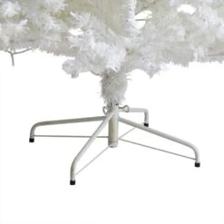 7 Ft. Pre-Lit White Artificial Christmas Tree With 350 Clear LED Lights 10 7 Ft. Pre-Lit White Artificial Christmas Tree With 350 Clear LED Lights -Northlight Shop nearly natural pre lit christmas trees t1728 1f 1000