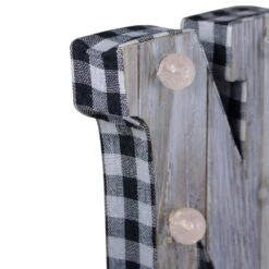 Northlight 47 In. Lighted 3D Wooden's NOEL's Christmas Table Top Decor -Northlight Shop northlight christmas centerpieces 34300497 4f 1000