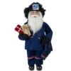 Northlight 17 In. Blue & Red United States Postal Service Santa Claus Christmas Figure