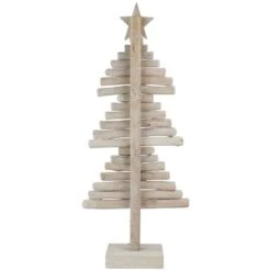 Northlight 25.5 In. Rustic Wooden Christmas Tree With Star Table Top Decor 8 Northlight 25.5 In. Rustic Wooden Christmas Tree With Star Table Top Decor -Northlight Shop northlight christmas centerpieces 34865419 4f 1000