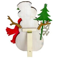 Northlight 18 In. Snowman With Tree And 'Snow' Sign Wooden Christmas Decoration 6 Northlight 18 In. Snowman With Tree And 'Snow' Sign Wooden Christmas Decoration -Northlight Shop northlight christmas centerpieces 34866707 4f 1000