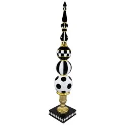 Northlight Commercial Size Ball Finial Christmas Decoration-71.25 In. -Black And White -Northlight Shop northlight christmas centerpieces 35778114 4f 1000