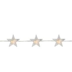 Northlight 20-Light LED Warm White Star Micro Fairy Christmas Lights With 6 Ft. Copper Wire