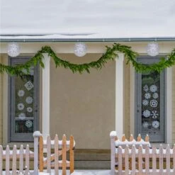 Northlight 20-Light LED Clear Hanging Crystal Sphere Ball Outdoor Christmas Decoration -Northlight Shop northlight christmas novelty lights 33406579 31 1000