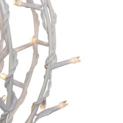 Northlight 23 In. LED Lighted Christmas Hanging Ball Decoration - Warm White Lights -Northlight Shop northlight christmas novelty lights 34289203 4f 1000